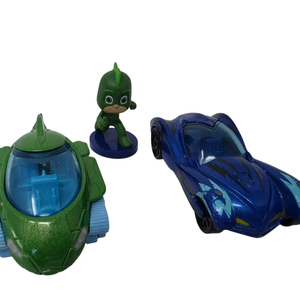 PJ Mask Gekko Die Cast Car Lot of 3